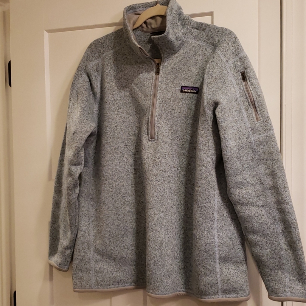 Patagonia better sweater 1/4 zip fleece women's br